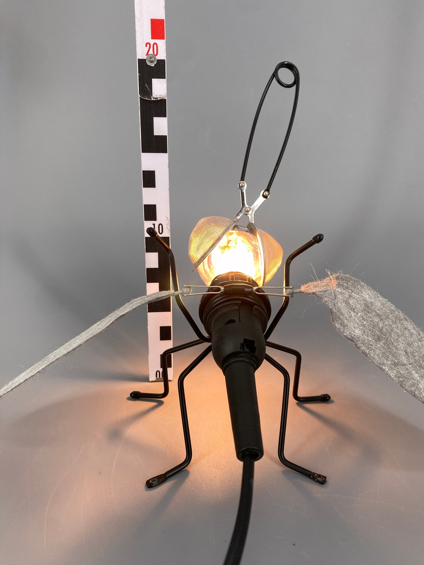5x Wand,-oder Deckenlampe in Form einer Fliege von Sigi Bußinger für OLIGO, Deutschland 2000er