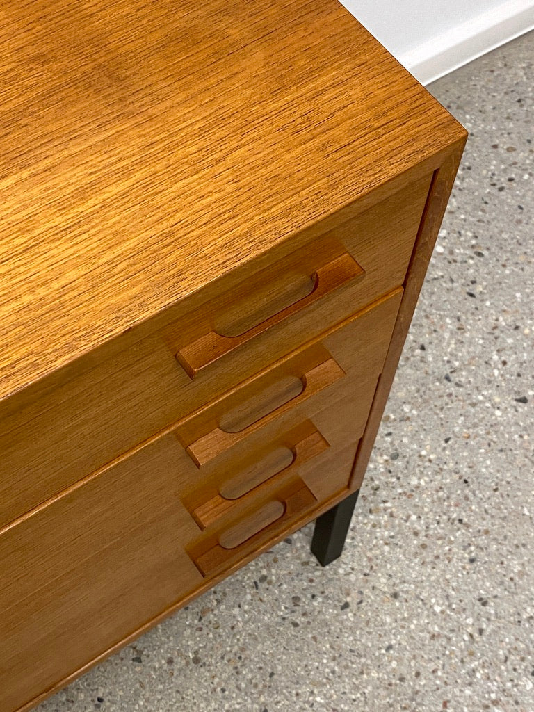 Schubladenkommode aus Teakholz von Kai Kristiansen für Feldballes Mobelfabrik, Dänemark 1960er