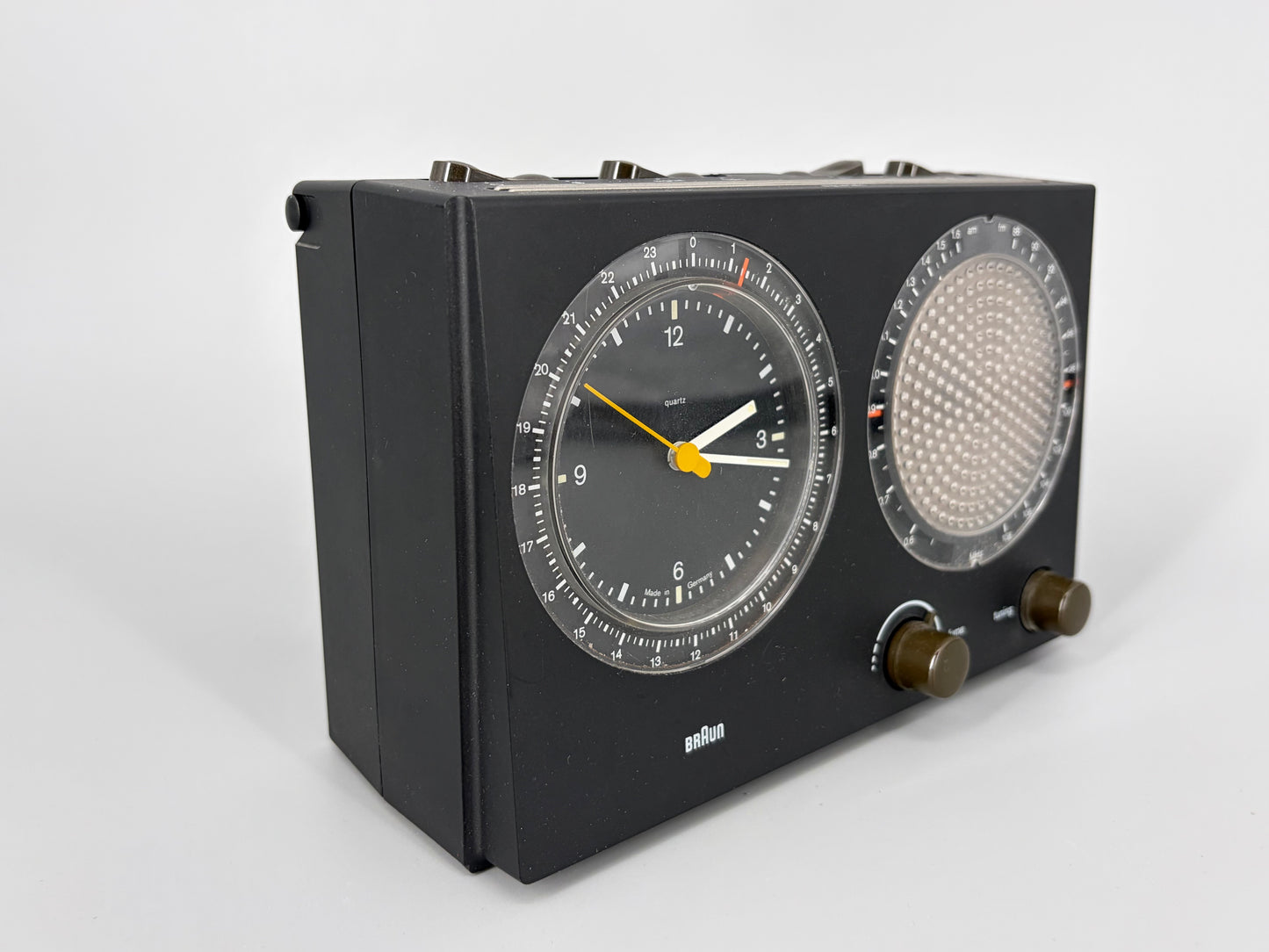 Radiowecker von Dieter Rams für BRAUN, Deutschland 1981