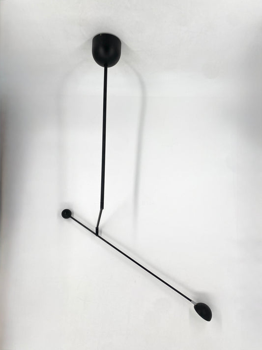 Balance Wand,oder Deckenlampe mit Gegengewicht von Sölken Leuchten, Deutschland 1980er