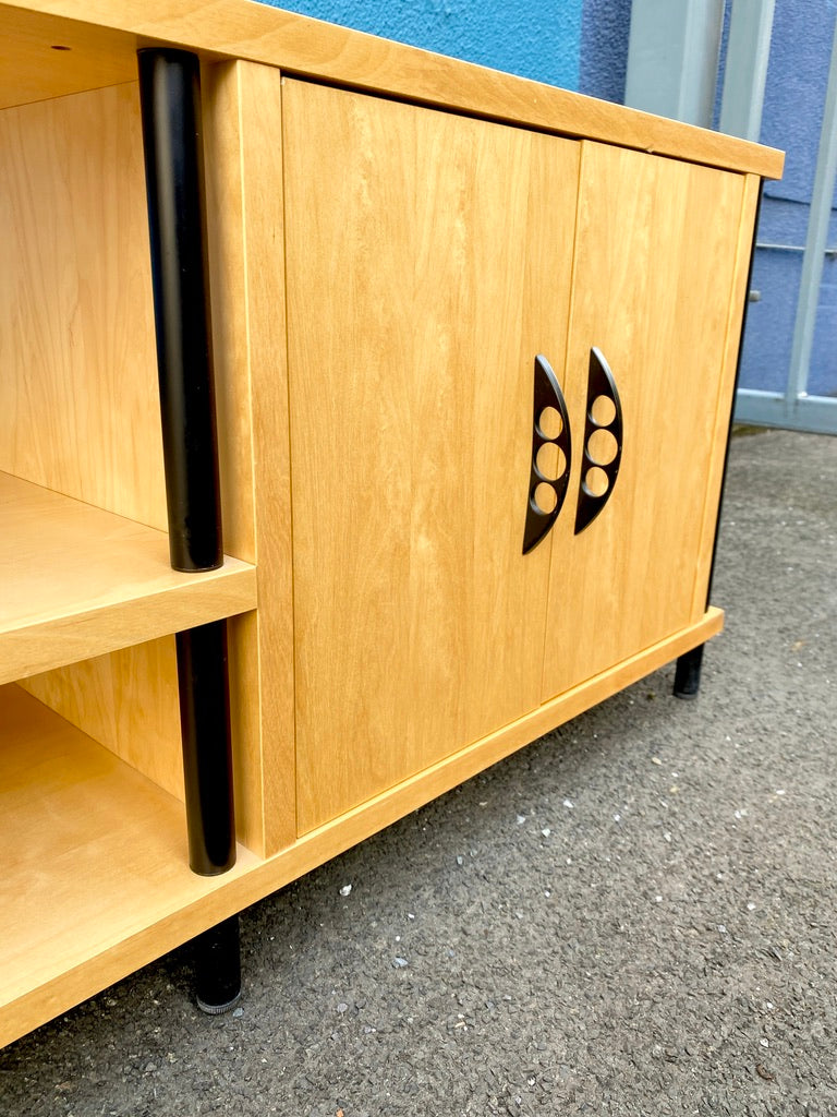 Creaktiv HiFi-Audiorack Sideboard Regal mit verschließbarem Fach