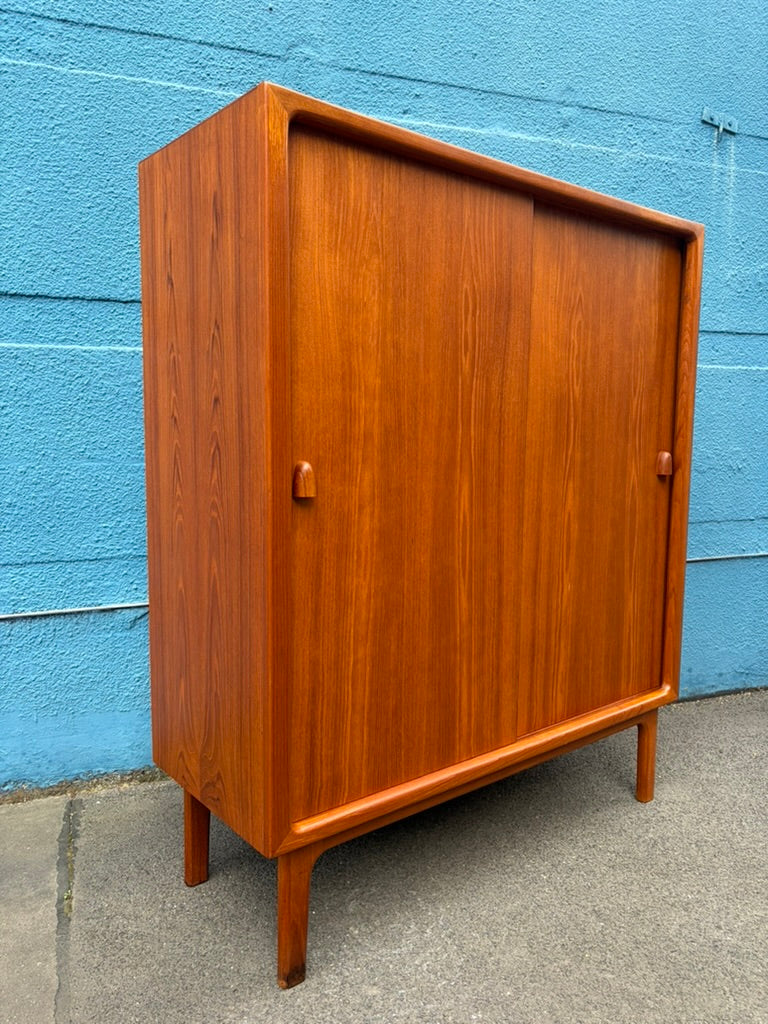 Mid Century Design Highboard aus Dänemark, 1960er