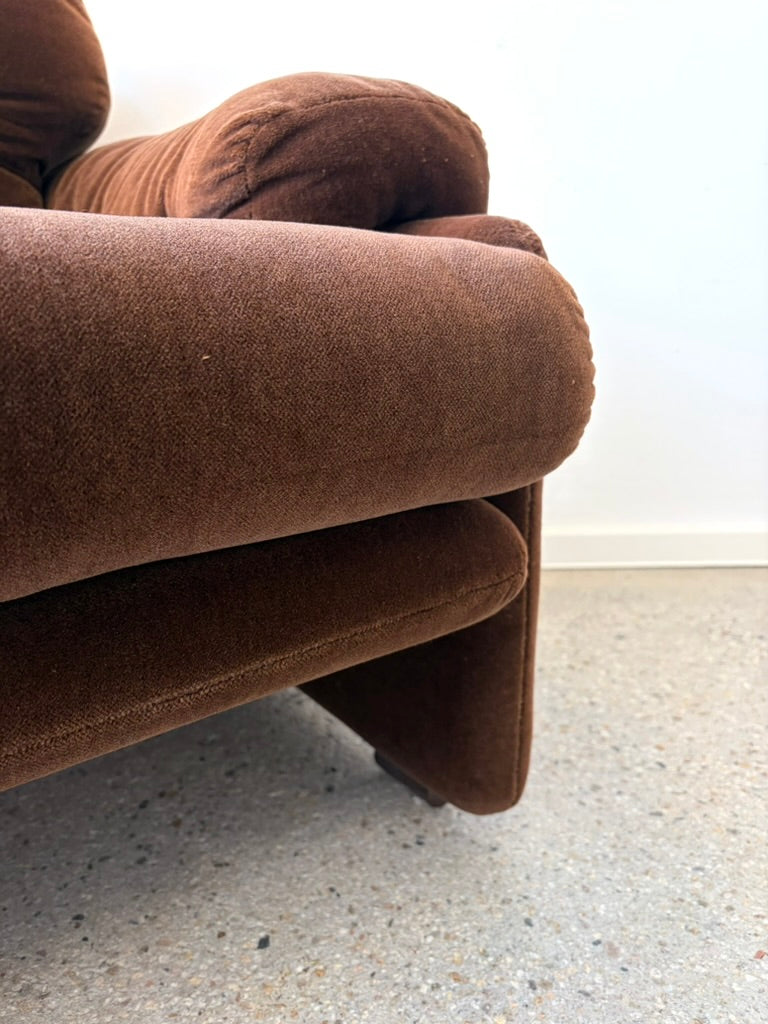 Sofa und 2-Sitzer Sofa "Coronado" von Tobia Scarpa für B&B Italia, 1970er