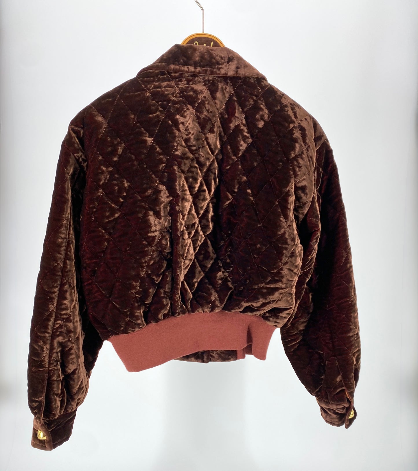Gesteppte Damenjacke im Bomberjacken-Stil von Escada by Magaretha Ley, Deutschland um 1980