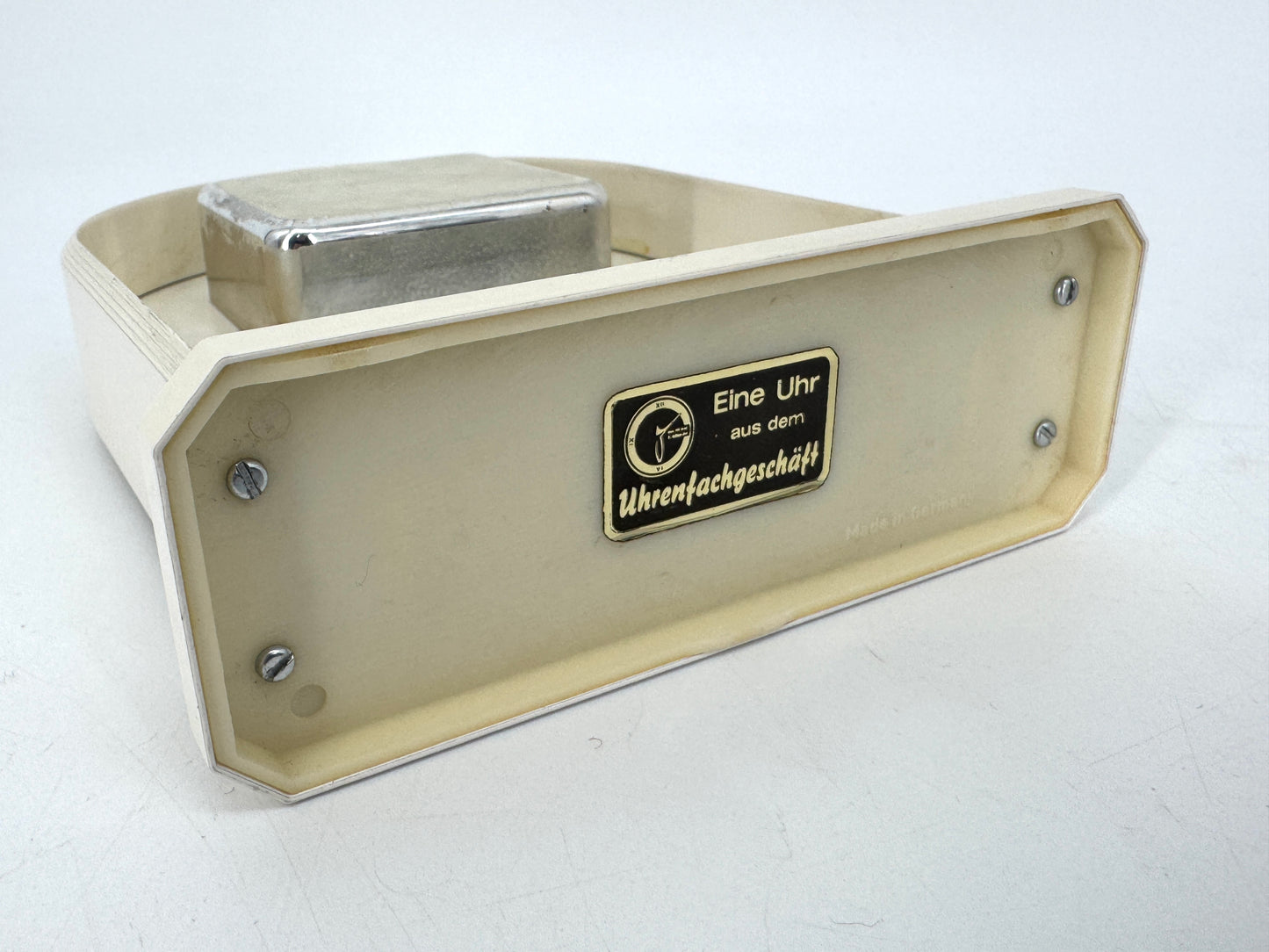 Tischuhr mit Landschaftsmotiv von DUGENA, Deutschland um 1970/1980