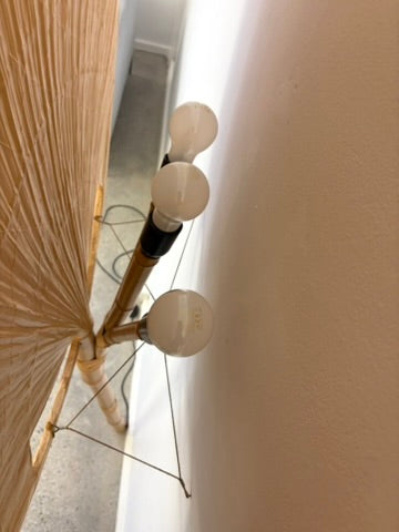 Seltene UCHIWA I Stehlampe von Ingo Maurer für Design M, Deutschland 1970er