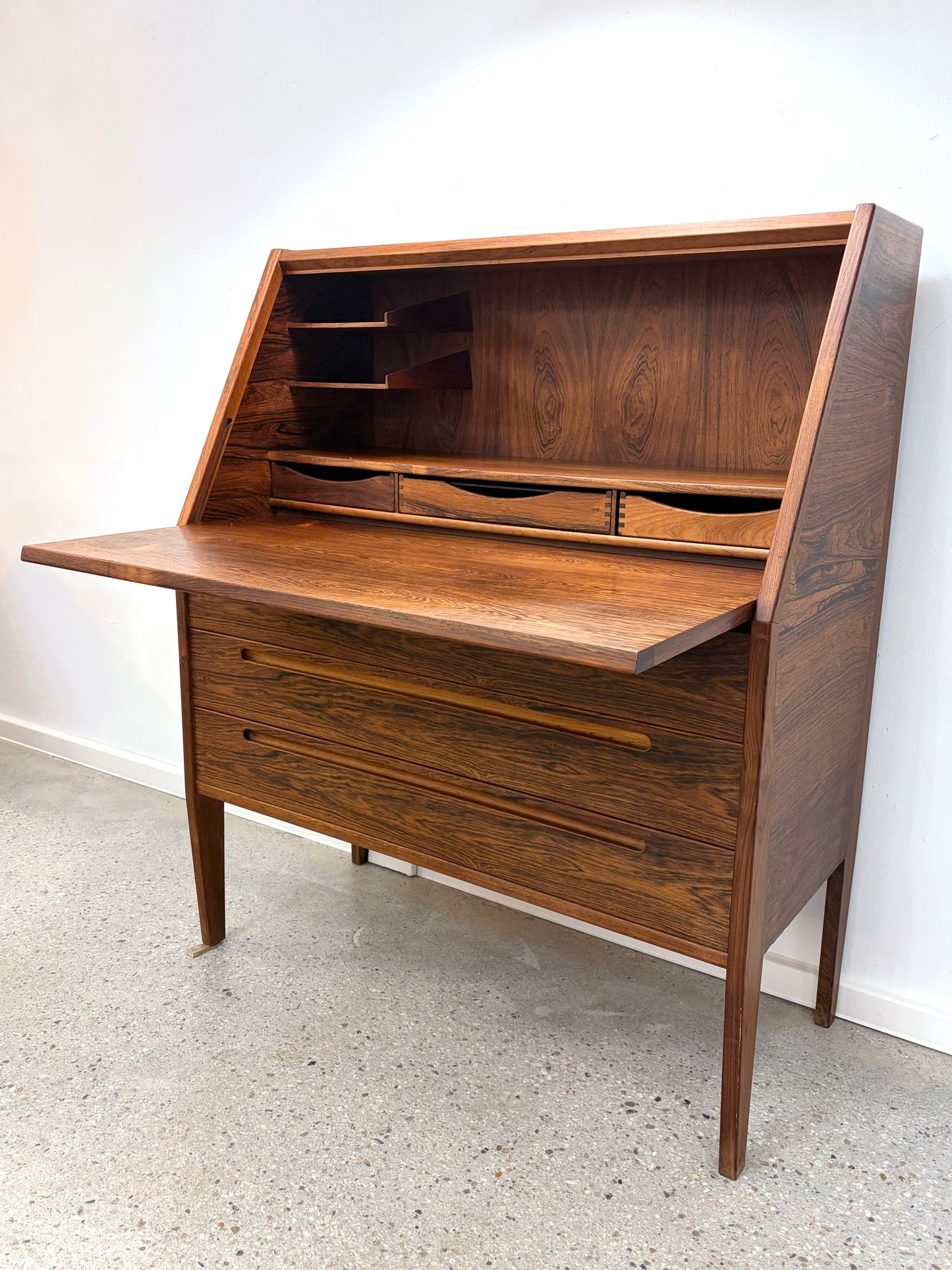 Mid Century Design Sekretär Mo. 63 von Nils Jonsson für HJN Möbelfabrik, Dänemark 1960er