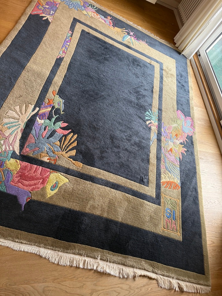 Handgeknüpfter Design Teppich von Nini Ferruci für YSSIMA-Carpet Editions, 1980er