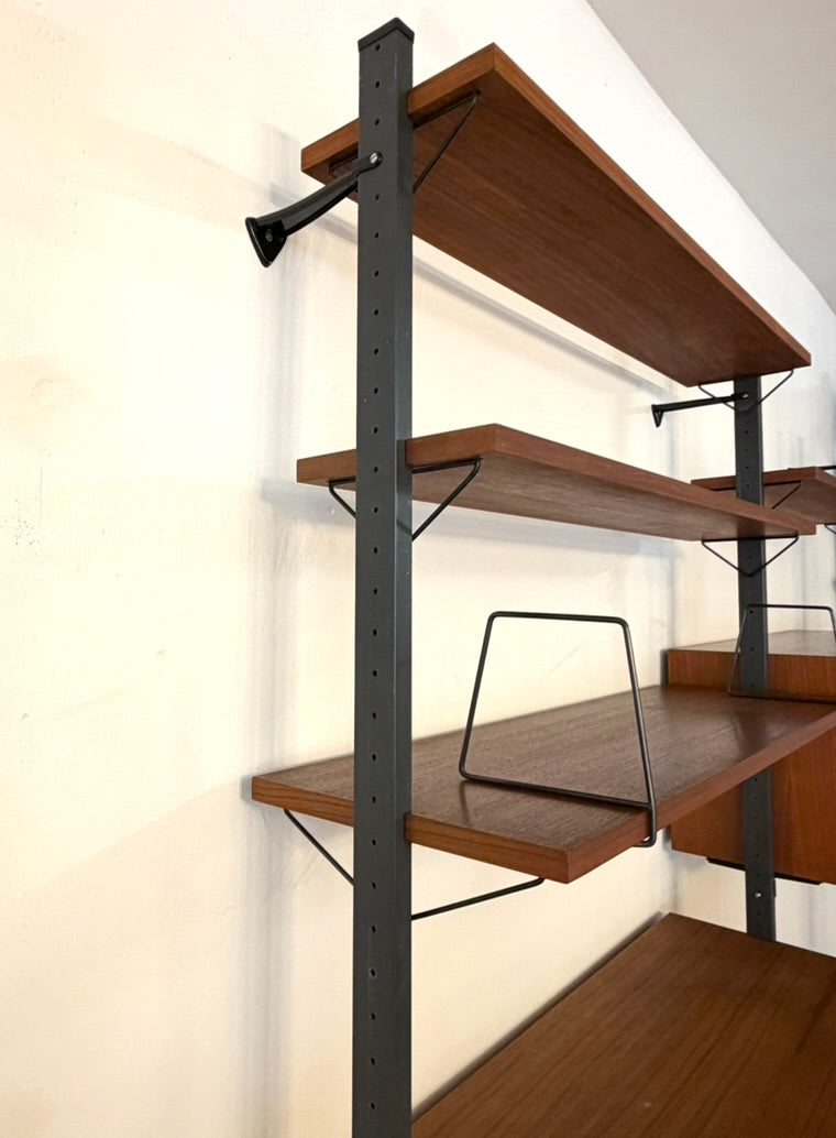Mid Century Design Regalsystem aus Teakholz von Olof Pira für Pira Sweden, 1960er