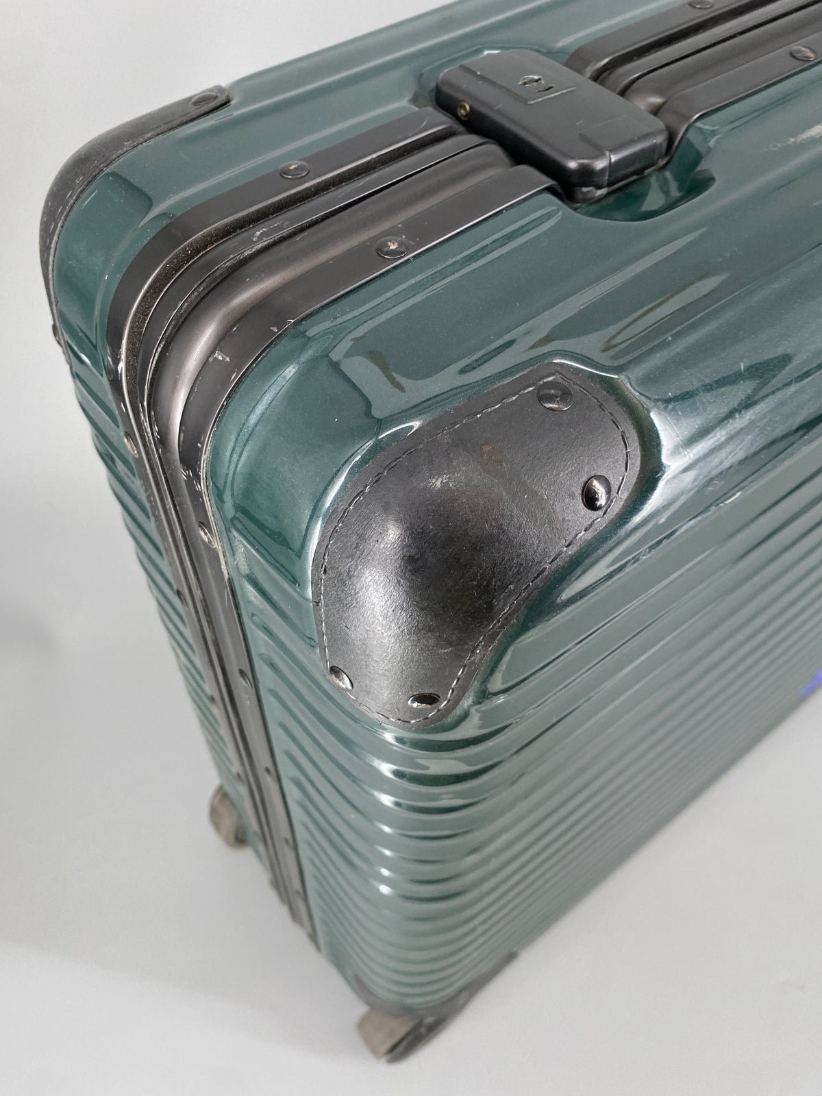 Rimowa reisekoffer aus der Samba/ Limbo Serie in British Racing Green, Deutschland 1999