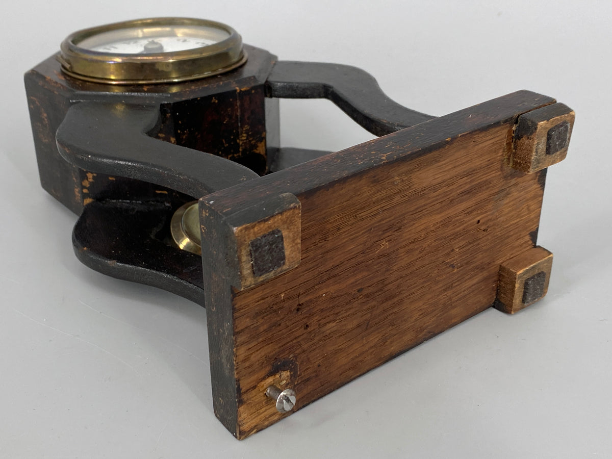 Antike Kaminuhr von Junghans mit W-123 Uhrwerk, Deutschland um 1910