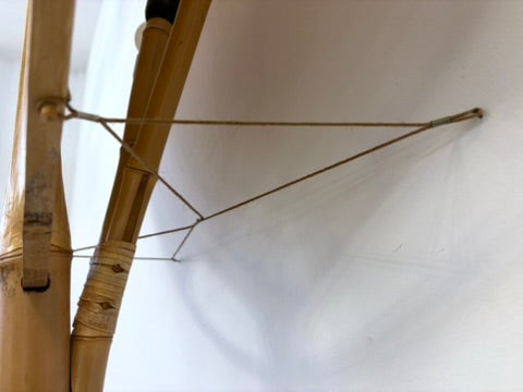 Seltene UCHIWA I Stehlampe von Ingo Maurer für Design M, Deutschland 1970er