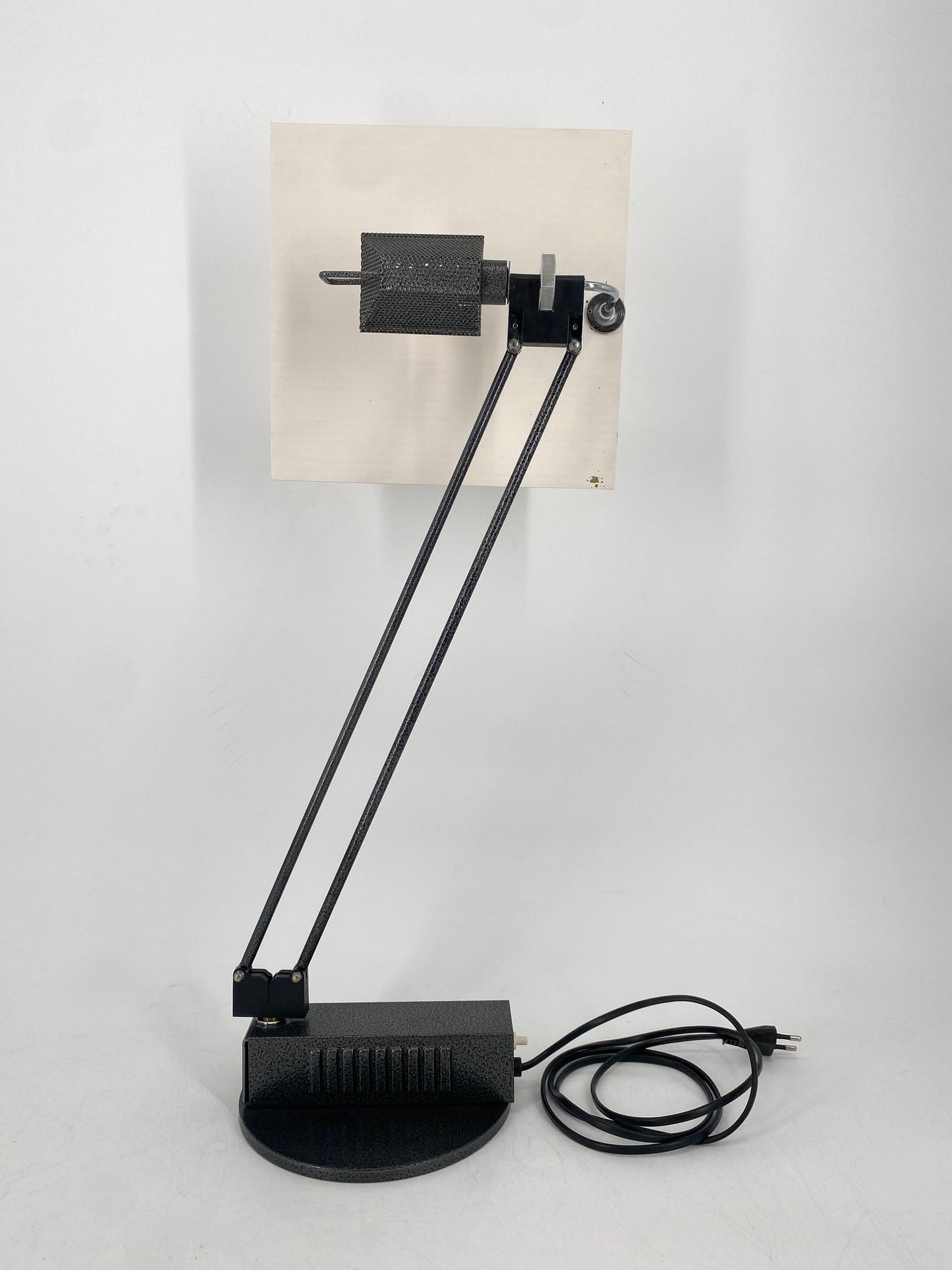 Postmoderne Tischlampe "W.O." von Sacha Ketoff für Aluminor, Frankreich 1985