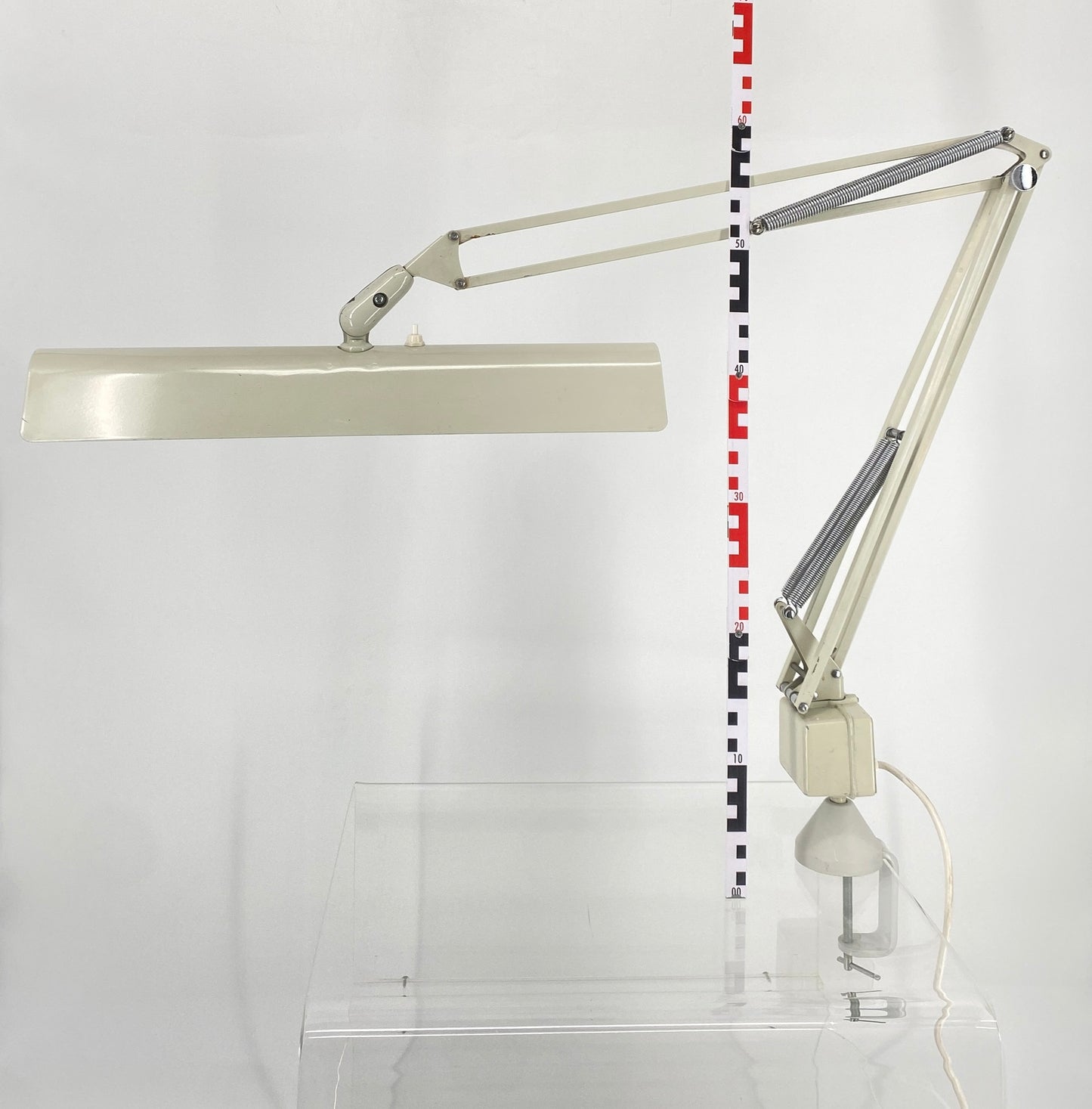 Schreibtischlampe 1001  mit zwei Neonröhren von LUXO, Norwegen 1970er