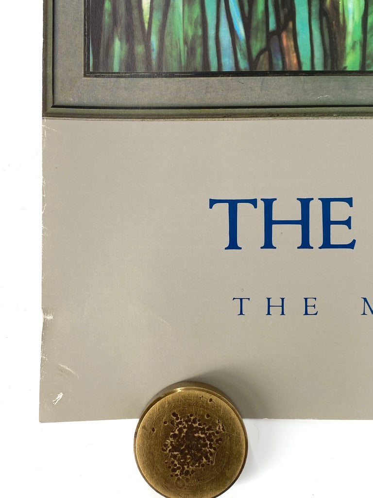 Ausstellungsplakat anlässlich der Eröffnung des "America Wing" des Metropolitan Museum, New York USA 1987