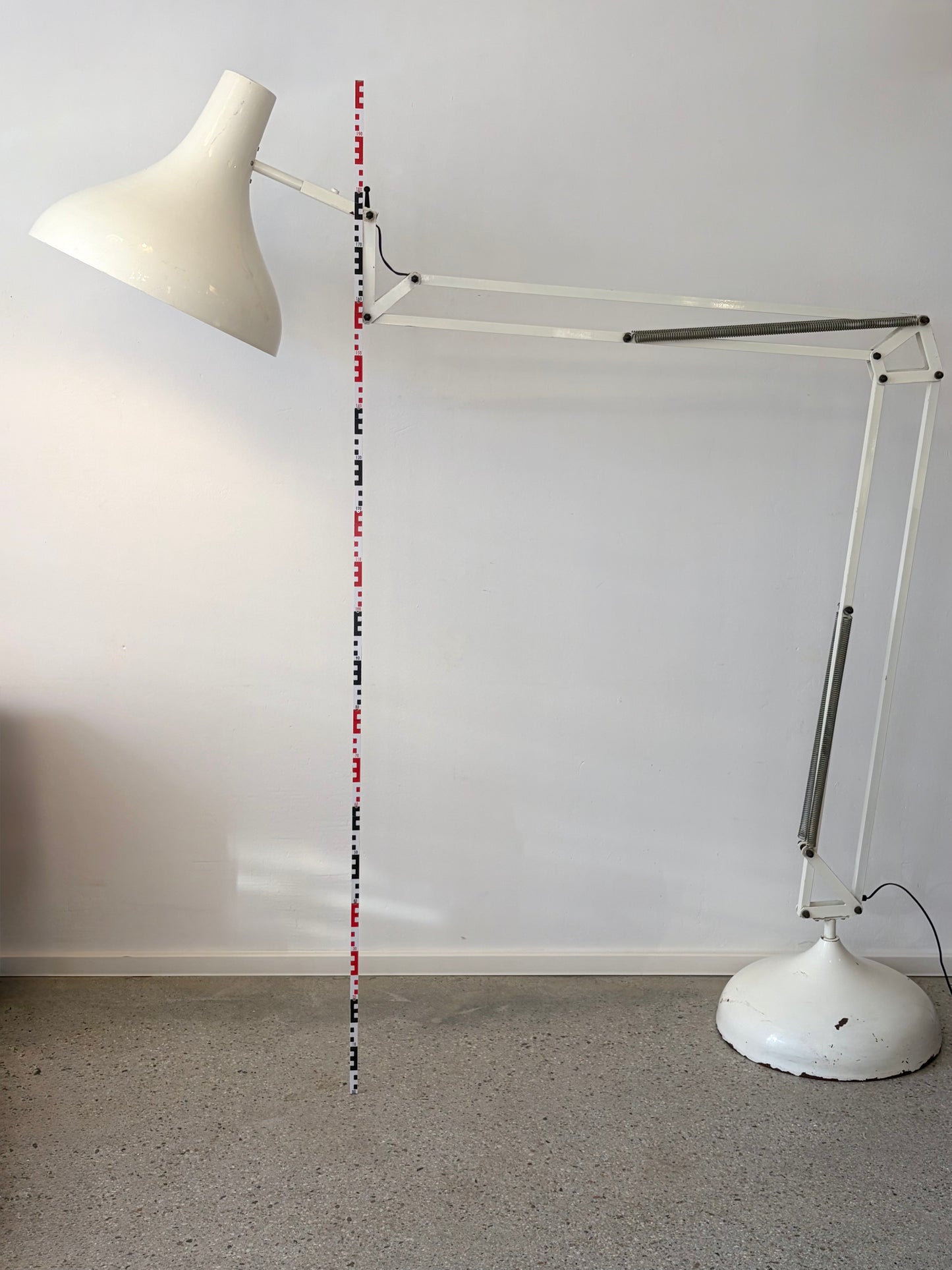 Riesige Stehlampe "Max" im klassischen Anglepoise-Design von Max Inc. England 1960er