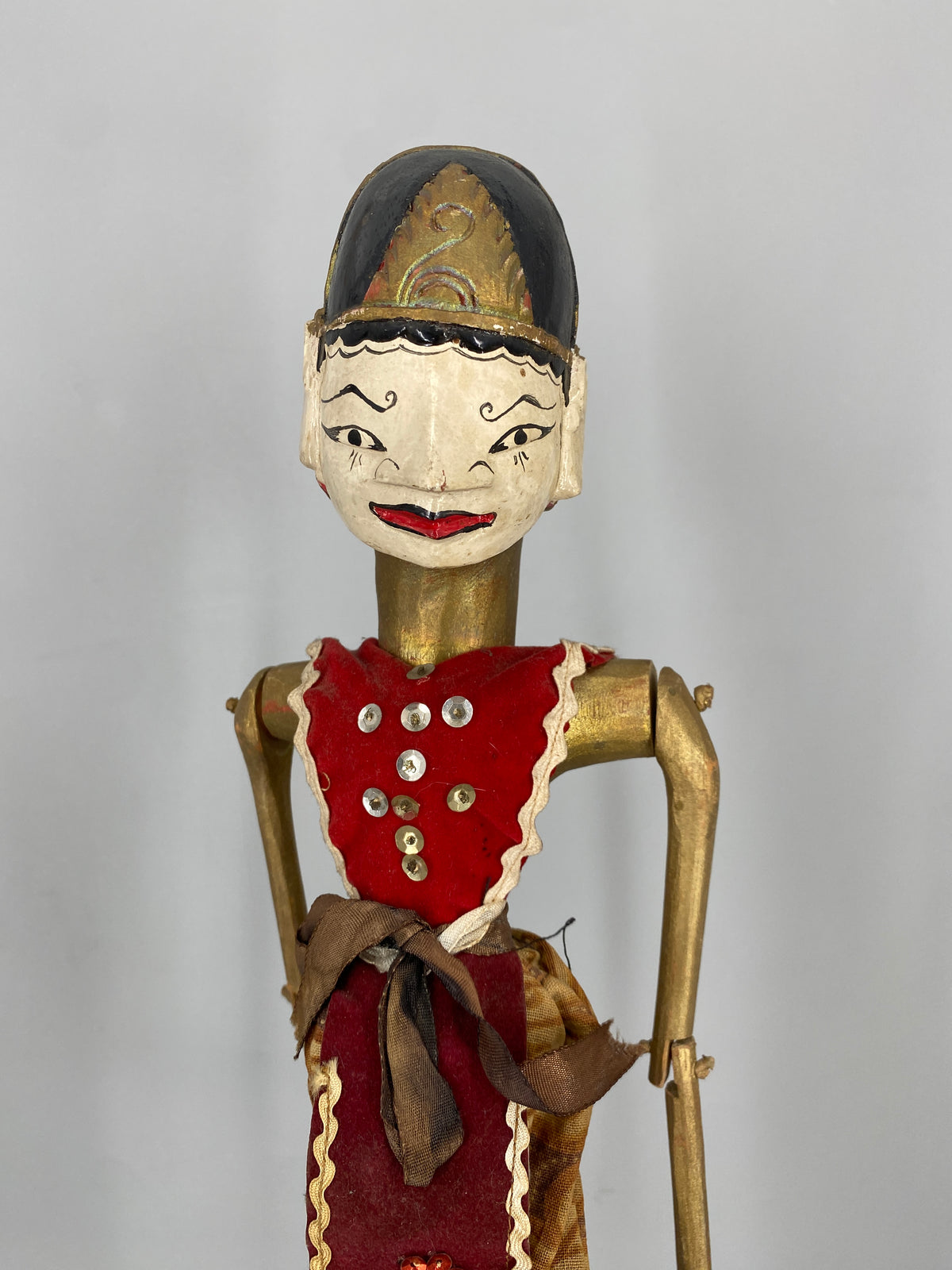 3x Wayang Golek Stabpuppen, Indonesien