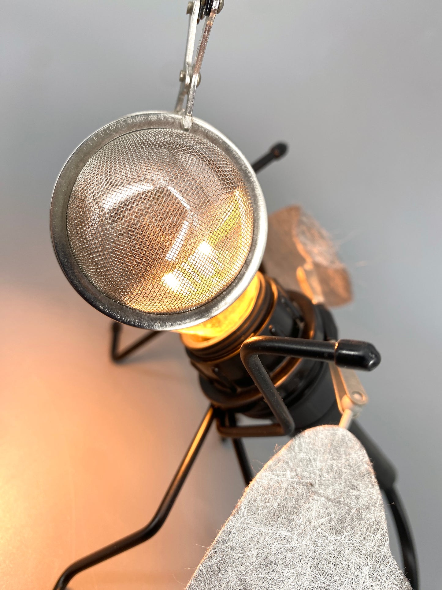 5x Wand,-oder Deckenlampe in Form einer Fliege von Sigi Bußinger für OLIGO, Deutschland 2000er