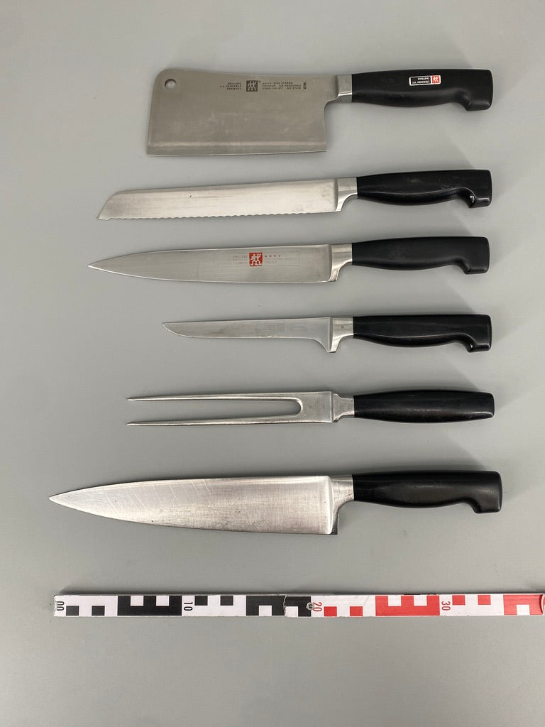 Küchenmesser-Set von Zwilling J.A.Henckels, Solingen Germany
