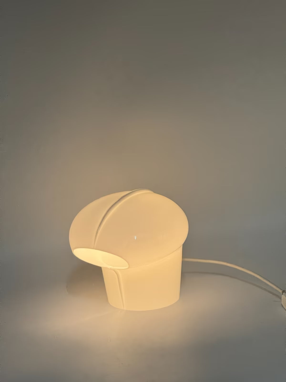 Tischlampe von Gino Vistosi aus Muranoglas, 70er Jahre
