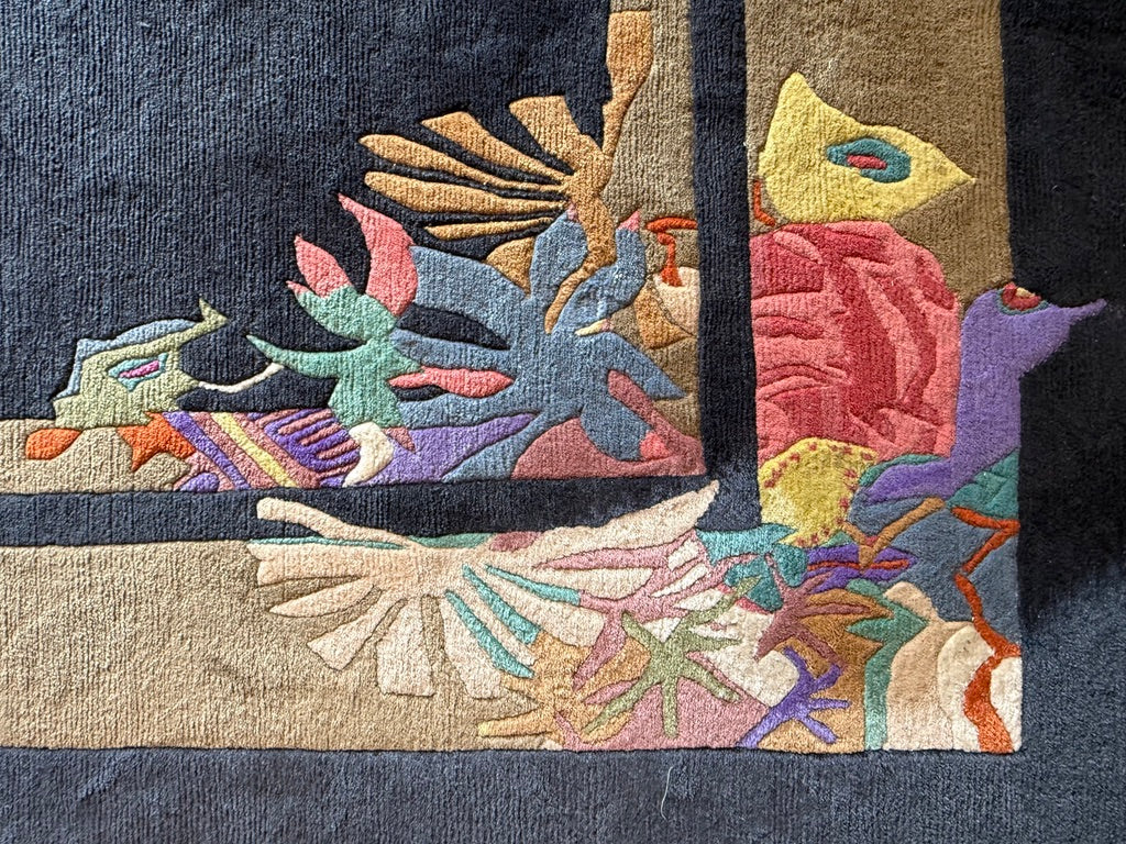 Handgeknüpfter Design Teppich von Nini Ferruci für YSSIMA-Carpet Editions, 1980er
