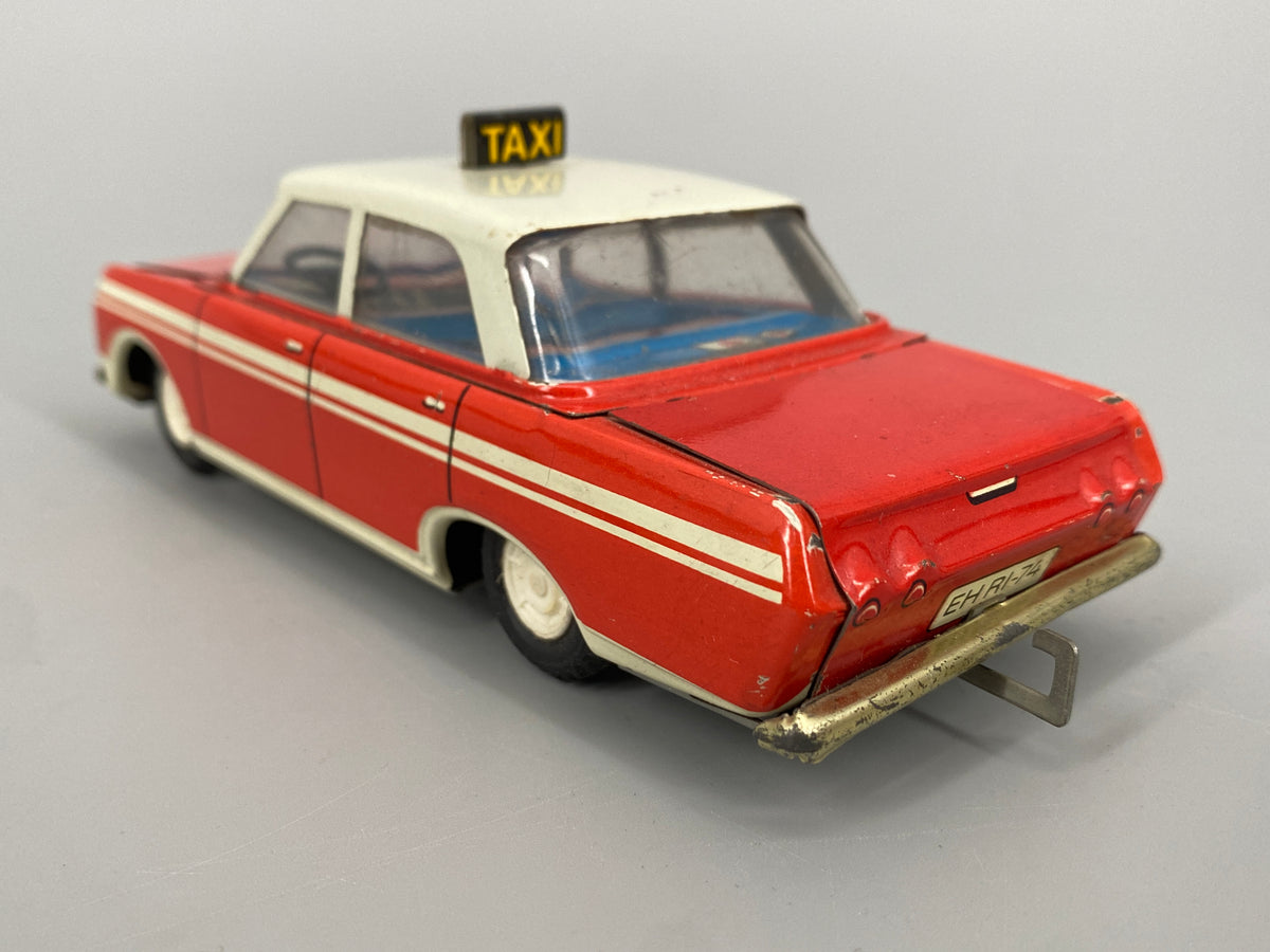 3 Modellautos, Skoda, Opel Rekord, Opel Caravan aus West/Ostdeutschland um 1960