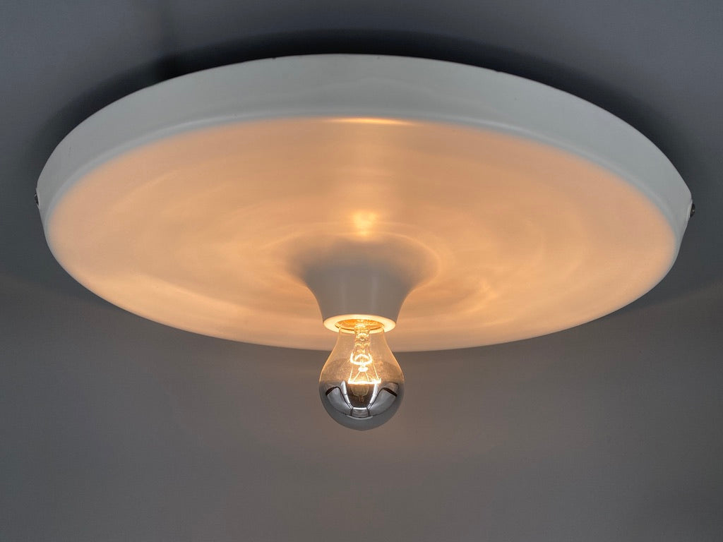 "Diskus" Space Age Design Wand,-oder Deckenlampe, Deutschland 1960er/70er