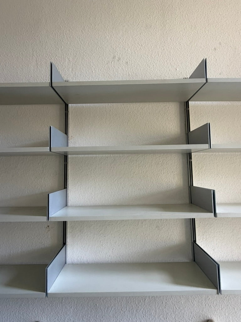 #6 Regalsystem 606 mit 20 Tablaren von Dieter Rams für Vitsoe, Deutschland 1960er
