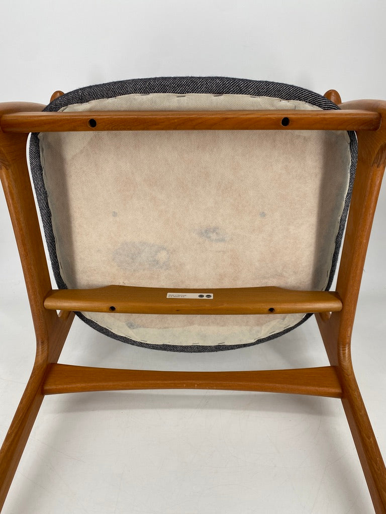 5x Mid Century Design Teak Stühle von Erick Buck für OD Møbler, Dänemark 1960er
