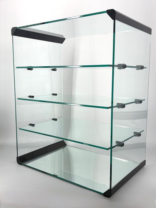HiFi Rack aus Glas von Gallotti & Radici, Italien 1970er