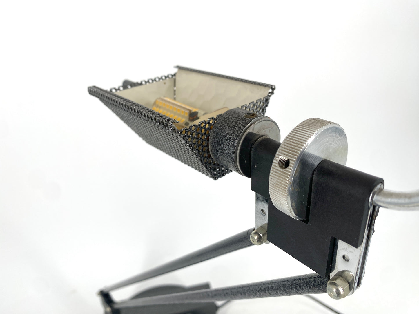 Postmoderne Tischlampe "W.O." von Sacha Ketoff für Aluminor, Frankreich 1985