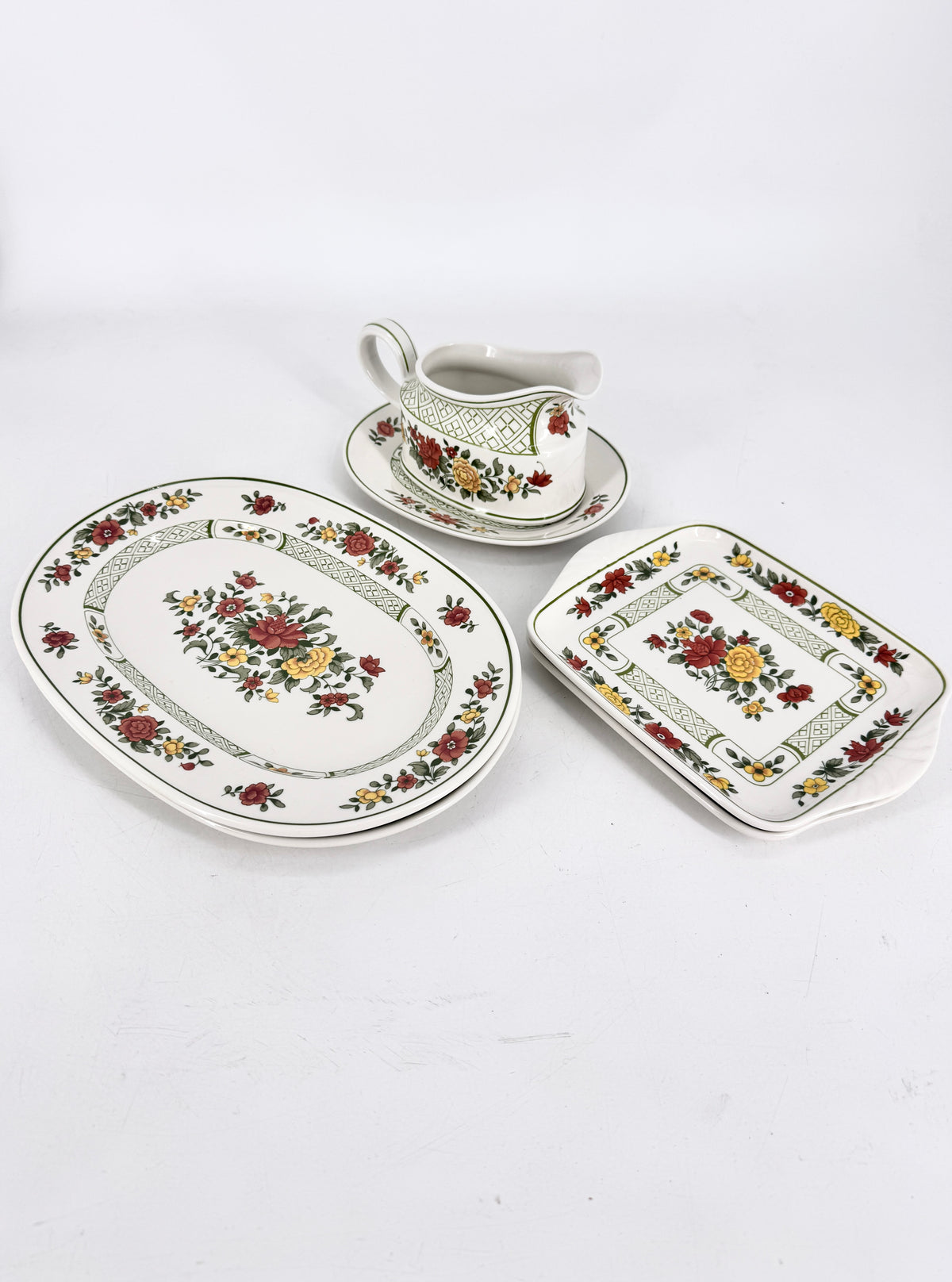 3x Sets Villeroy & Boch, Summerday Porzellan Service.