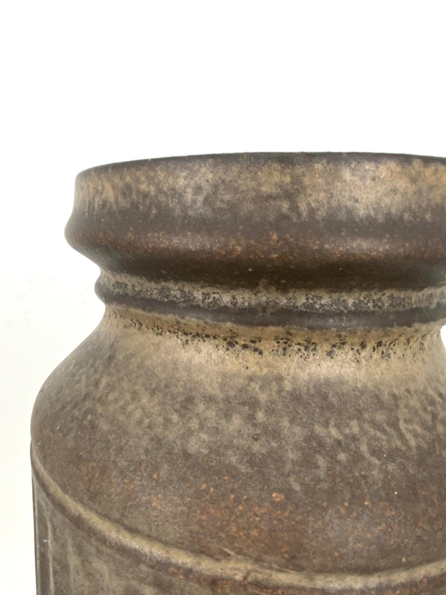 Aussergewöhnliche Fat Lava Bodenvase markiert mit "Austria" um 1960