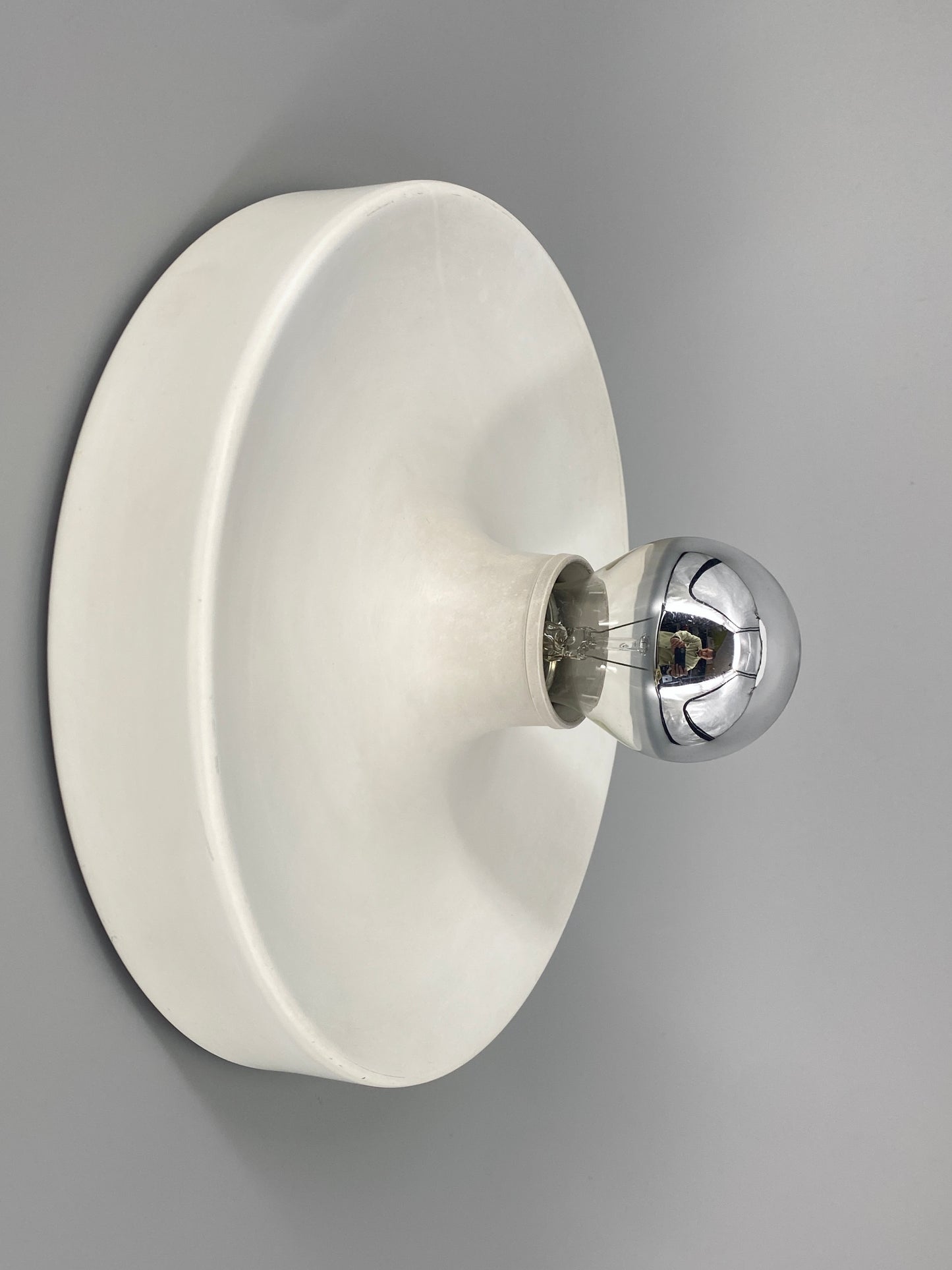 Space Age Design Diskus Wand,-oder Deckenlampe von STAFF leuchten, Deutschland 1970er