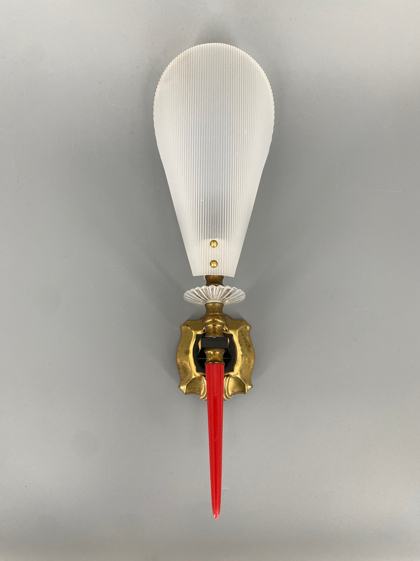 Paar Wandlampen im Mid Century Design, ohne Funktion