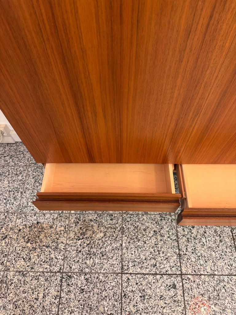 Highboard aus Teakholz von Dieter Waeckerlin für Behr, 50er