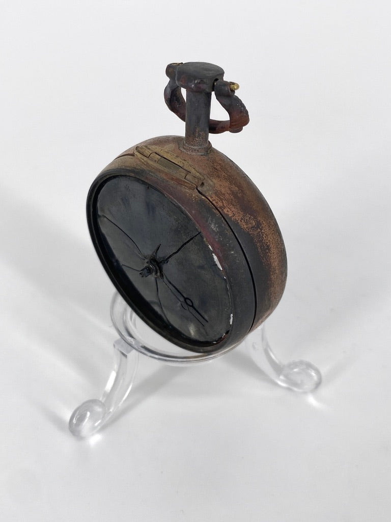 Antike Spindel-Taschenuhr, vermutlich aus London um 1800