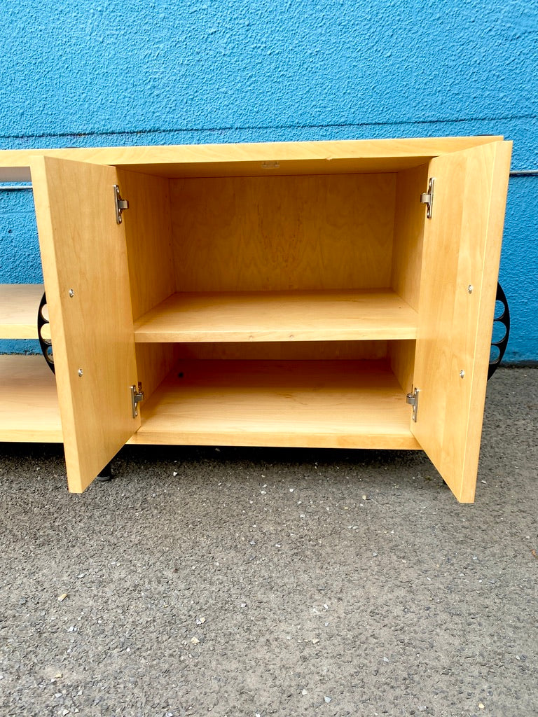 Creaktiv HiFi-Audiorack Sideboard Regal mit verschließbarem Fach