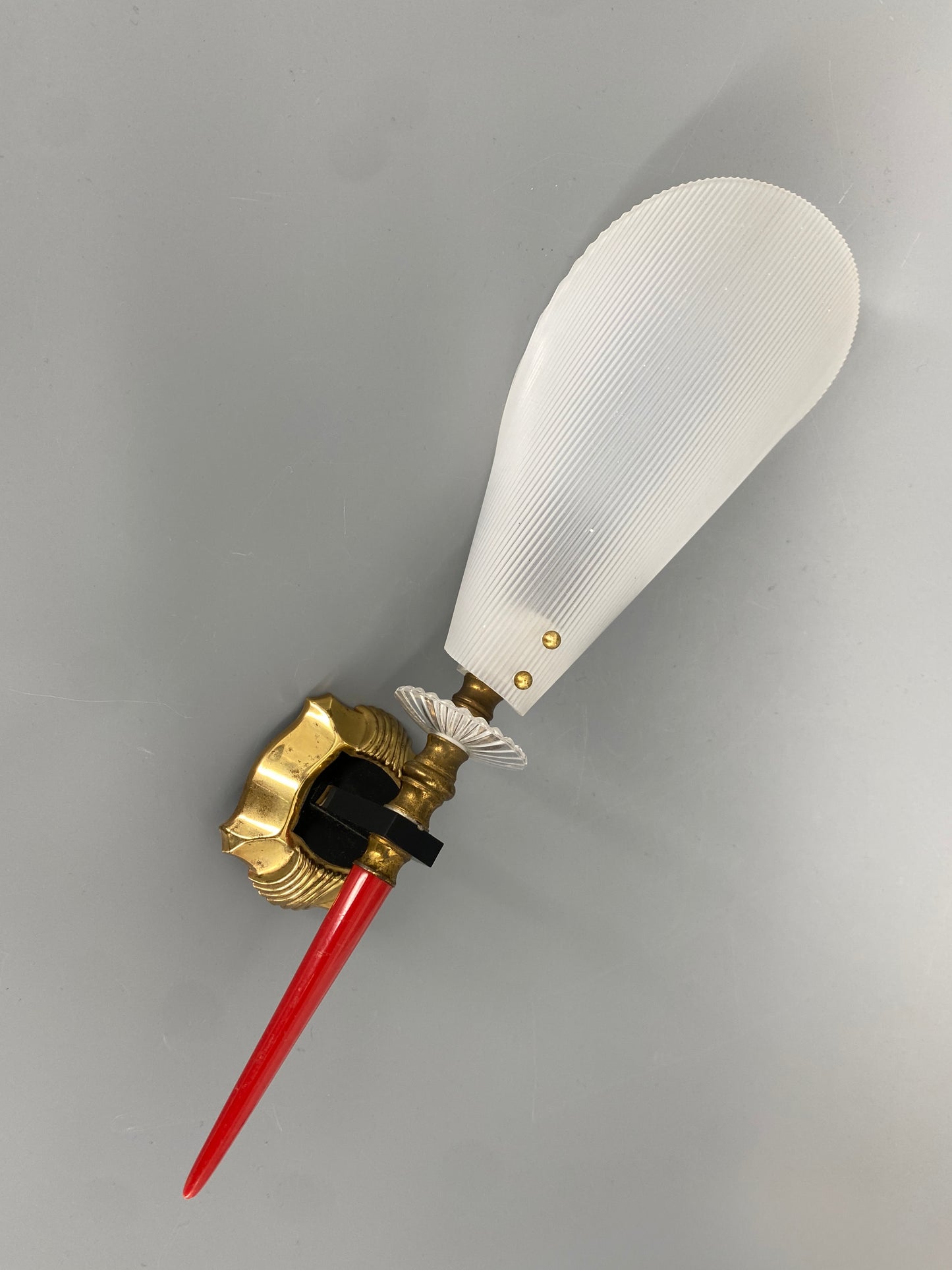Paar Wandlampen im Mid Century Design, ohne Funktion