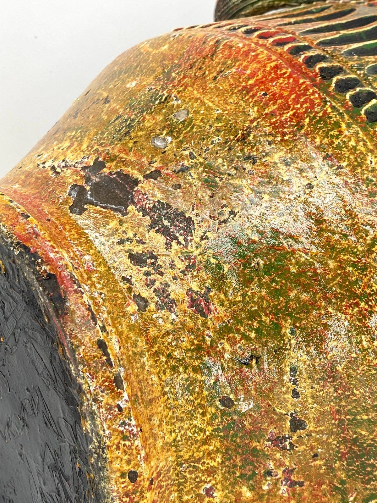 *UNGEWÖHNLICHE RIESEN KERAMIKVASE AMPHORE FAT LAVA STUDIO BODEN