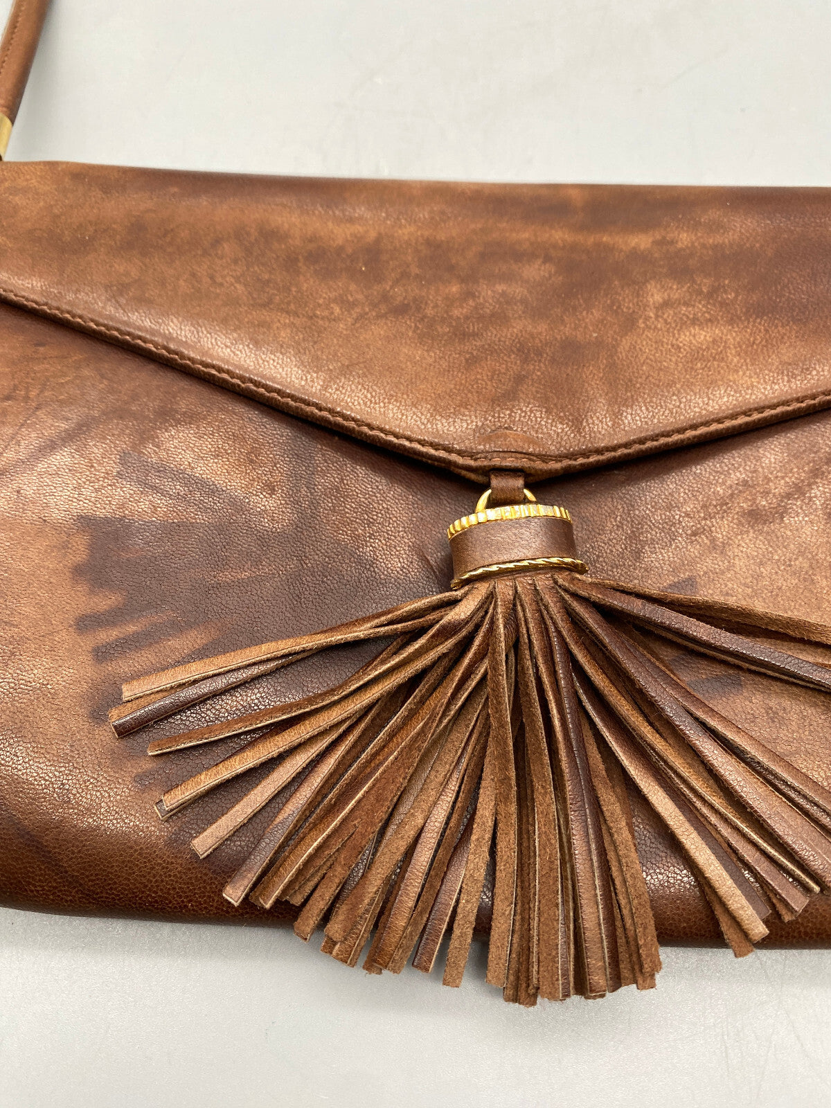 BALLY VINTAGE DAMEN HANDTASCHE 80ER BRAUN ORIGINAL  LEDER MADE IN ITALY