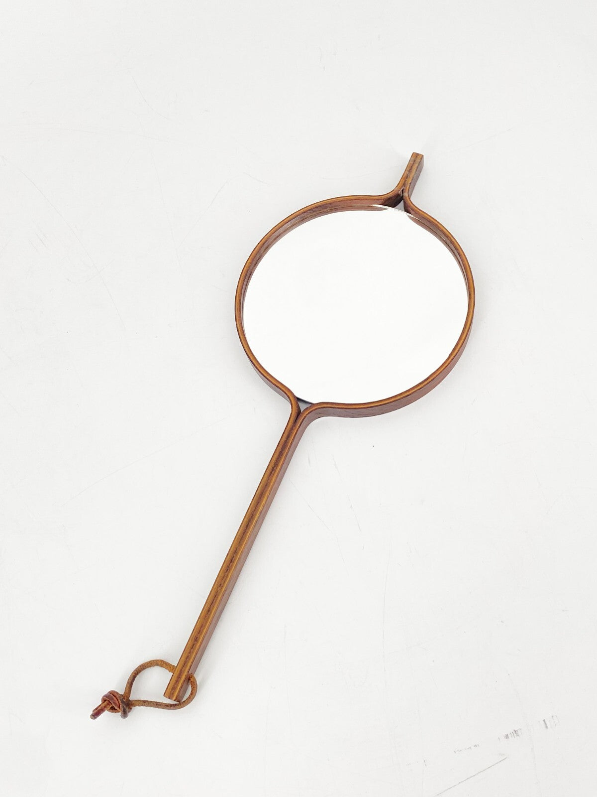 * HANDSPIEGEL BECH & STARUP DEN PERMANENTE 1960ER PALISANDER WAND SPIEGEL DANISH