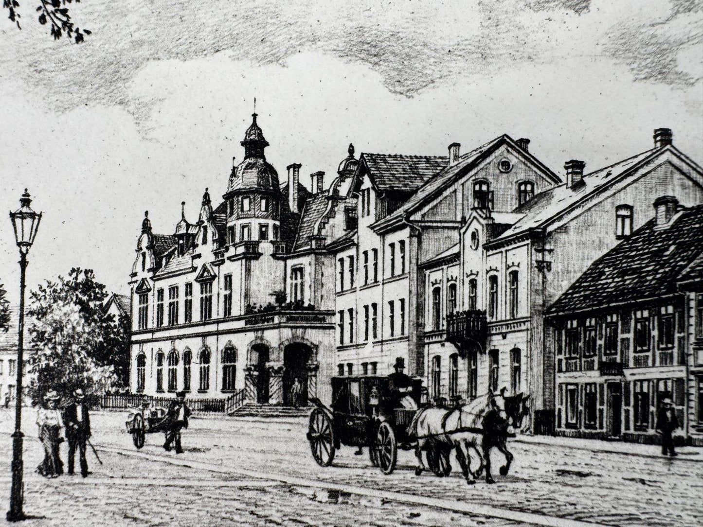 * HEINZ WEHLISCH ORIGINAL RADIERUNG UELZEN VEERßERSTRAßE KREUZSP