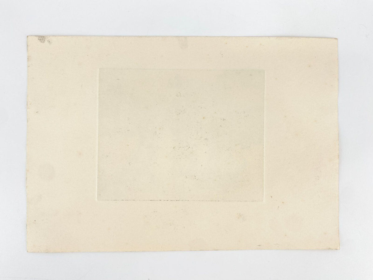 * RADIERUNG IM REGEN M. AUGURZKI GRAFIK KUNST SIGNIERT 70ER 1973