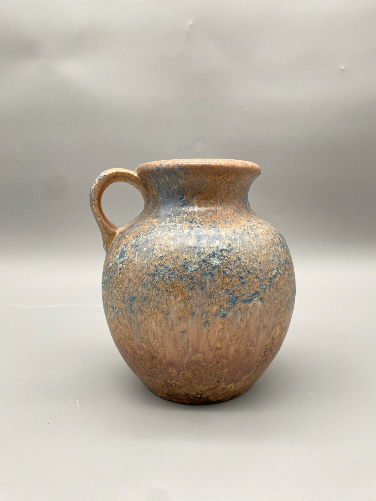 STUDIO KÜNSTLER KERAMIK VASE STIL DUEMLER& BREIDEN FAT LAVA VINTAGE DEUTSCHLAND