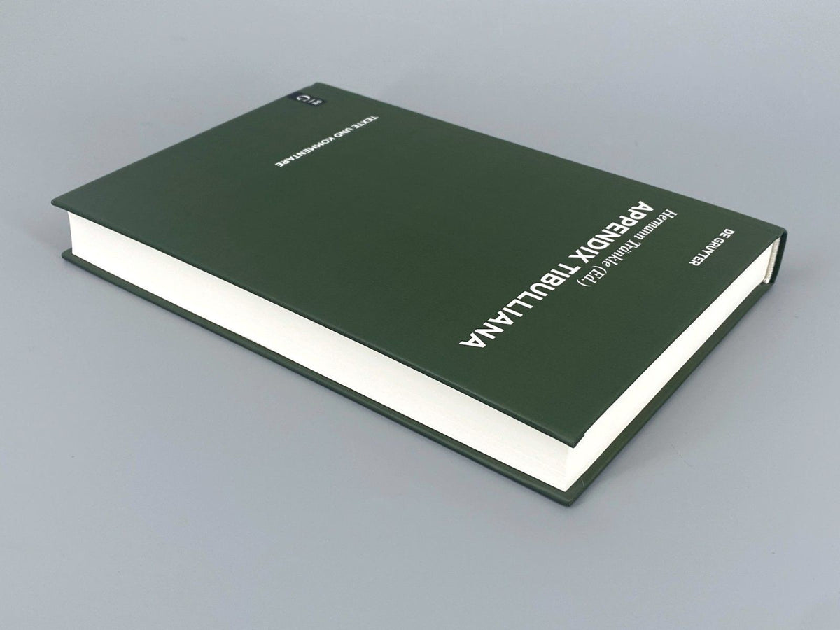 *BUCH APPENDIX TIBULLIANA HERMANN TRÄNKLE DE GRUYTER 1990/2012