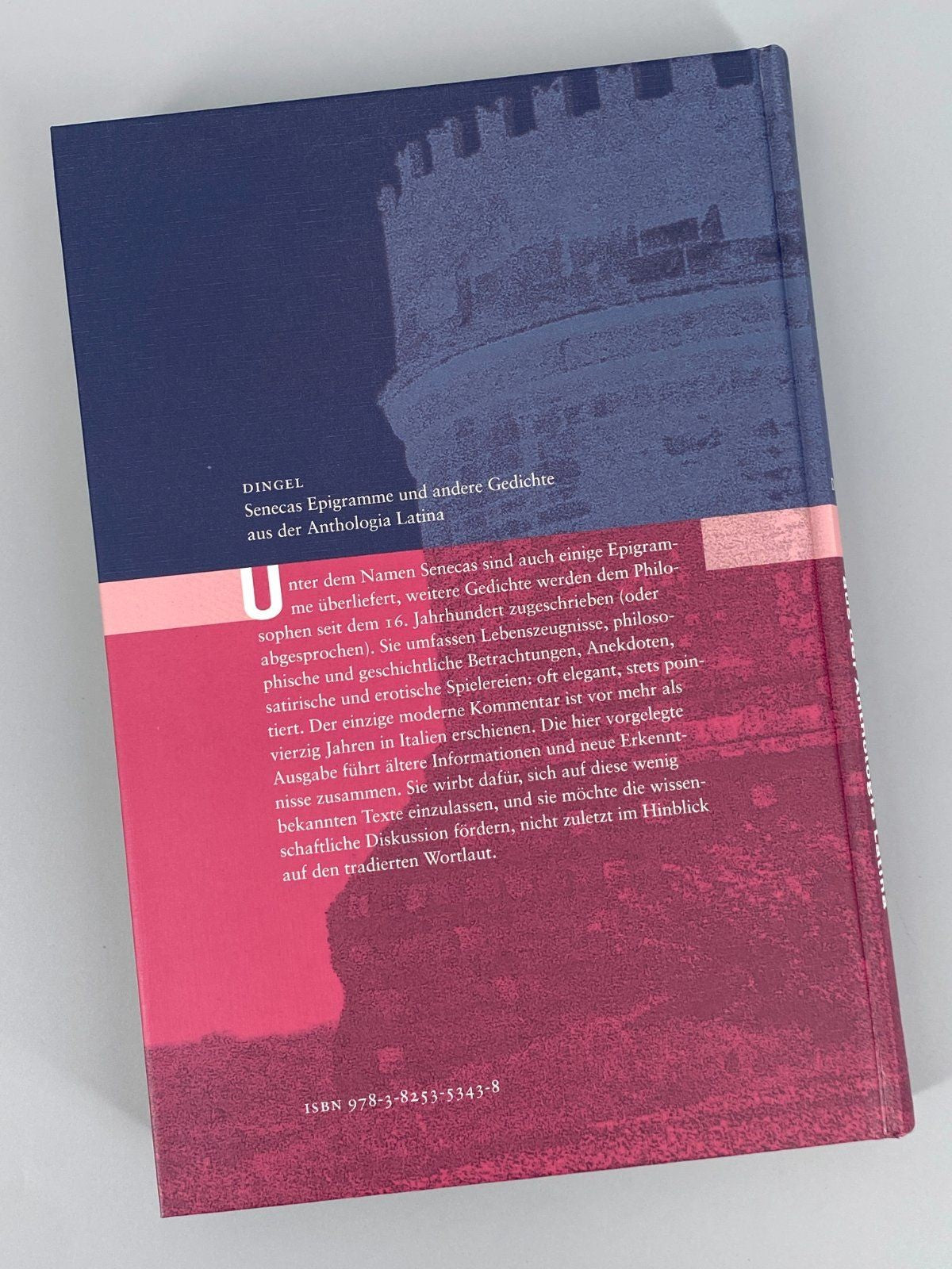 *2x BUCH SENECA OEDIPUS EPIGRAMME UND ANDERE GEDICHTE ANTHOLOGIA