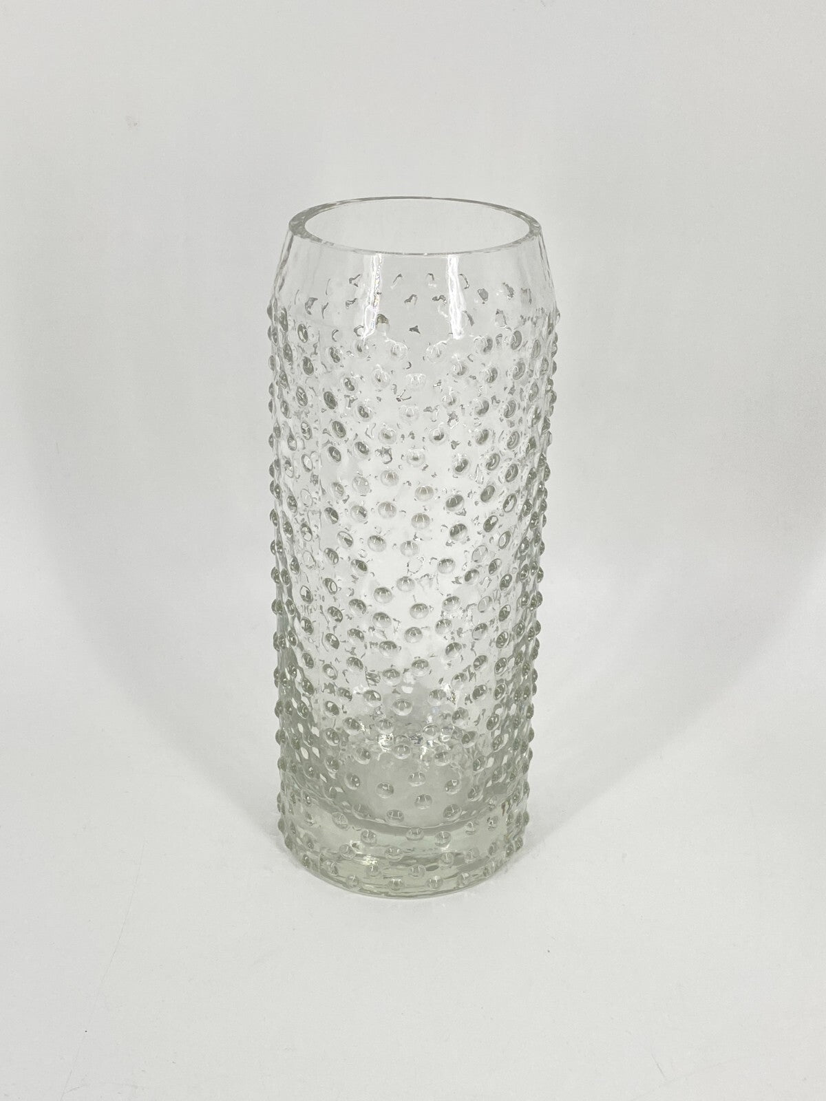 * ROSENTHAL GLASVASE VASE NOPPEN BUBBLE STEMPEL VINTAGE MIDCENTURY MARKE