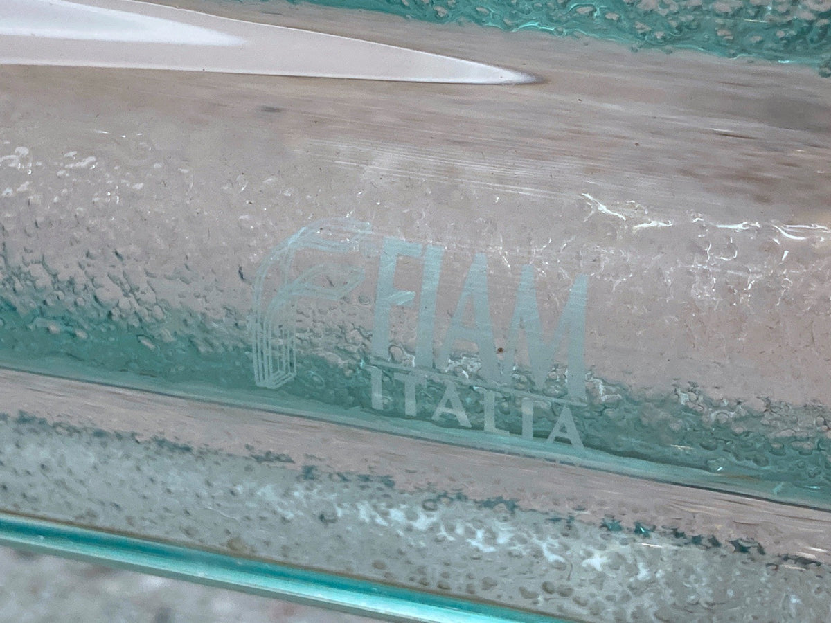 *HiFi PHONO GLAS SIDEBOARD RON ARAD FIAM 1980er ITALY ONDA