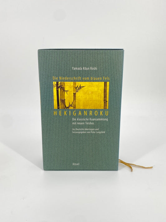 * BUCH HEKIGANROKU DIE NIEDERSCHRIFT VOM BLAUEN FELD KOUN ROSHI YAMADA KOAN